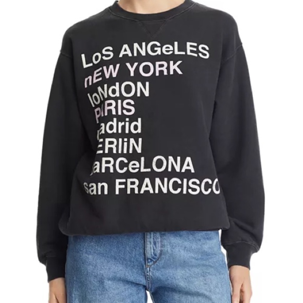 Anine Bing City Love Sweatshirt